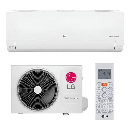 Imagem do Ar Condicionado Lg Ai Dual Inverter Voice 9000 Btu Quente Frio S3uw09aa31d Eb2gam1 Branco 220v