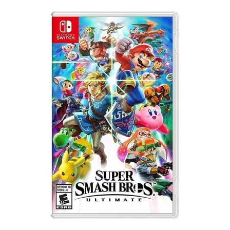 Imagem do Super Smash Bros Ultimate Nintendo Switch Midia Fisica