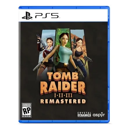 Imagem do Tomb Raider I Iii Remastered Starring Lara Croft Ps5 Fisico