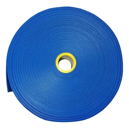 Imagem do Mangueira Irrigacao Agua Flat Chata Azul 4 Pol 20 Metros Azul