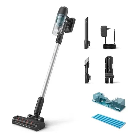 Imagem do Aspirador De Po Vertical Aqua Philips Xc3133 01 Preto 127 220v