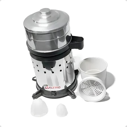 Imagem do Espremedor Industrial Extrator Suco Laranja Inox 500w Csfq 1 Cor Cinza Frequencia 50hz 60hz 110v 220v Inox 127 220v 50 60hz