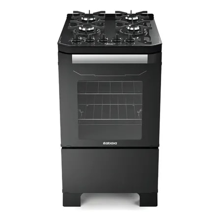 Imagem do Fogao Itatiaia Itamaster 4 Bocas Preto 127 220v