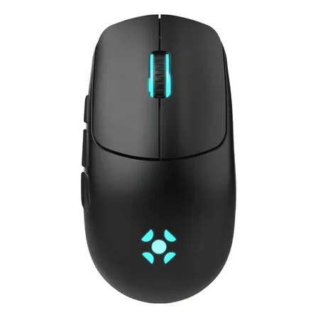 Imagem do Mouse Gamer Sem Fio Fortrek Rogue Tri Mode Sensor Pixart 3311 16000dpi Pt Preto