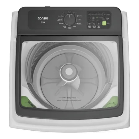 Imagem do Maquina De Lavar Cwn15ab 15kg Branca Consul Cor Branco 220v