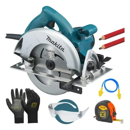 Imagem do Serra Circular Profissional 1800w 185mm 5007n Makita Kit