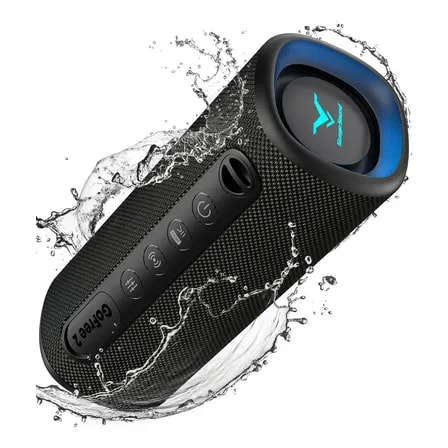 Imagem do Caixa De Som Bluetooth Gofree 2 Portatil Sem Fio 40w Ip67 Preto