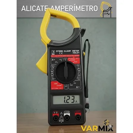 Imagem do Amperimetro Digital Multimetro Profissional Alicate