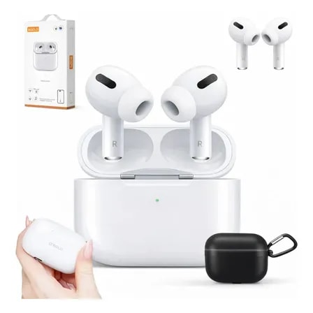 Imagem do Fone Sem Fio A Gold 5 4 Anti Ruido Premium Branco Bluetooth Branco