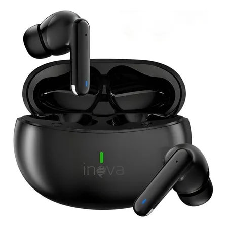 Imagem do Fone De Ouvido Bluetooth 5 3 Par Sem Fio Duplo Celular Cor Preto