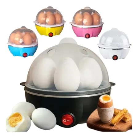 Imagem do Cozedor De Ovos 220v 110v Eletrico A Vapor Portatil Egg 60hz Branco 220v