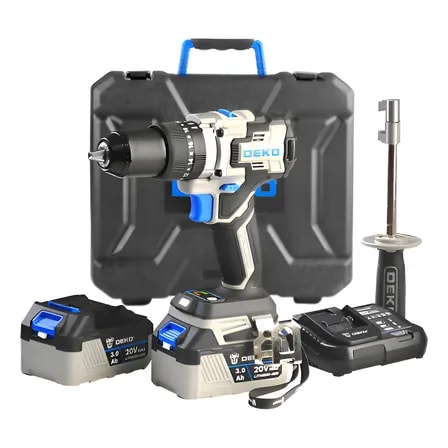 Imagem do Parafusadeira Furadeira Impacto Brushless High Torque 1 2 Azul Aco 20v