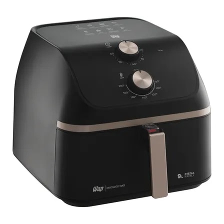 Imagem do Fritadeira Eletrica 9l Wap Air Fryer Mega Preto 220v