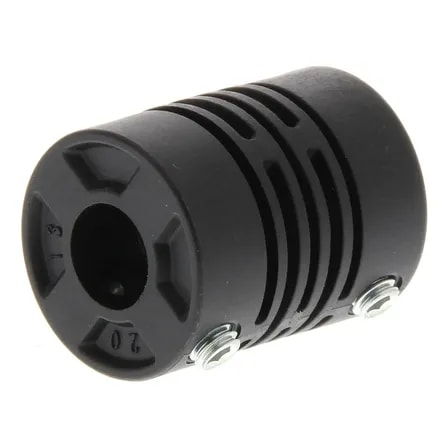 Imagem do Acoplamento Flexivel Para Encoder Incremental Absoluto 6x6mm