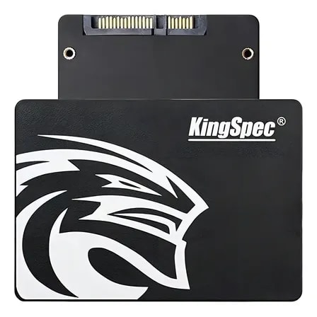 Imagem do Disco Solido Interno Ssd Kingspec P4 240 240gb Preto Sata 2 5