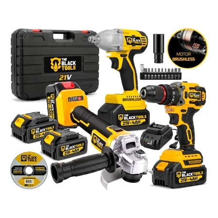 Imagem do Kit Multi Ferramentas Profissional Brushless Com Acessorios