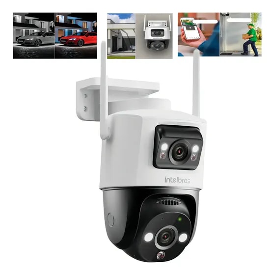 Imagem do Camera Wi Fi 3mp 360 Full Color Intelbras Externa Im9 Som