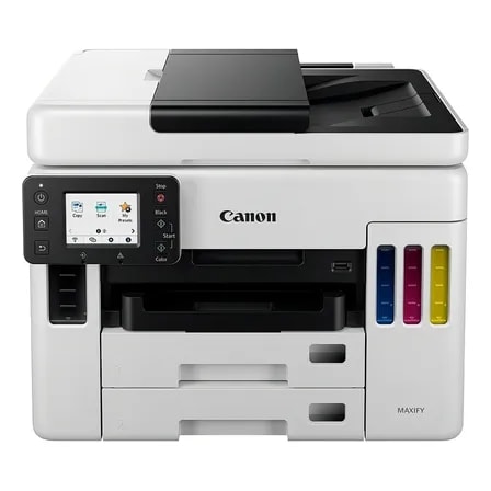 Imagem do Impressora Multifuncional Maxify Gx7010 Mega Tank Canon Cor Branco Ac 100 240 V 50 60 Hz