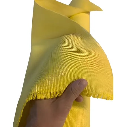 Imagem do Manta Antichama De Aramida Kevlar P Solda 500x1200x1 7mm Amarelo