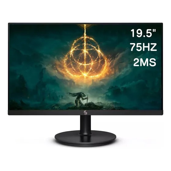 Imagem do Monitor 19 5 Led 3green 75hz Hd Gamer 2ms Hdmi E Vga Vesa Cor Preto 110v 220v