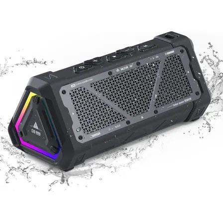 Imagem do Caixa De Som Bluetooth Mifa Mlove P3 40w Ipx7 Linda Sublime Cor Preto Bateria