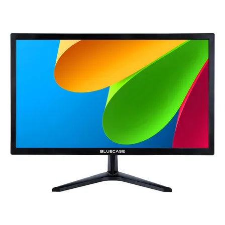 Imagem do Monitor 19 Preto Led Bm19k4hvw Bluecase 75hz Hdmi Vga 127 220v