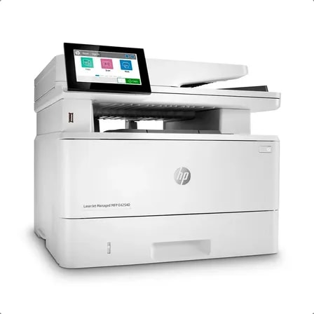 Imagem do Impressora Multifuncional Hp Laser Monocromatica E42540f Branco 127v