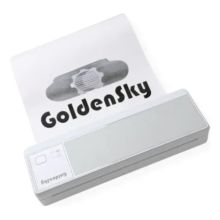 Imagem do Impressora Termica A4 Bobina Bluetooth Portatil Printer P83c Branco 127 220v