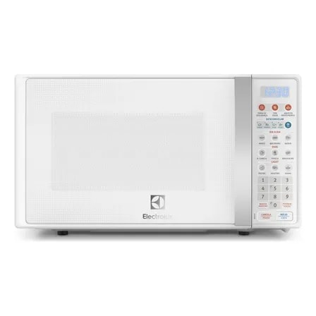 Imagem do Micro Ondas Electrolux 20l Branco Com Funcao Tira Odor E Descongelar Mto30 127v