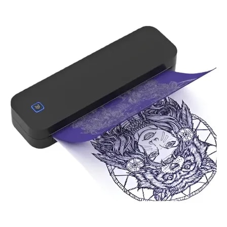 Imagem do Impressora Portatil Decalque Tatto Bluetooth A4 Ios Android Preto 10
