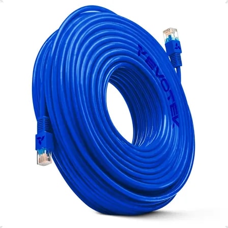 Imagem do Cabo De Internet Rede Rj45 Cat 6 10 1000 Alta Velocidade 50m