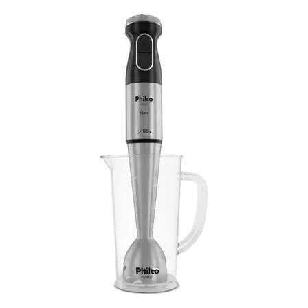 Imagem do Mixer Philco Pmxe01 Inox Com Copo 750w Cor Preto 127v
