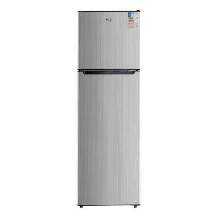 Imagem do Geladeira Refrigerador Hq Defrost 290l Pt Cz Hq 290rdf Preto Cinza 127v
