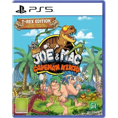 Imagem do New Joe Mac Caveman Ninja Trex Edition Ps5 Eur Midia Fisic
