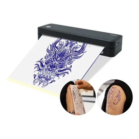 Imagem do Impressora Portatil A4 Termica Tatuagen Bluetooth Iprint Preto