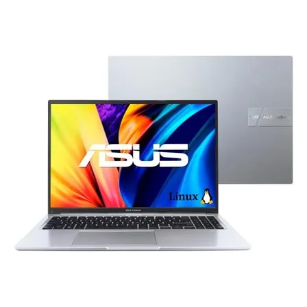 Imagem do Notebook Asus Vivobook 16 Intel Core I7 1355u 8gb 512ssd Ips Cool Silver