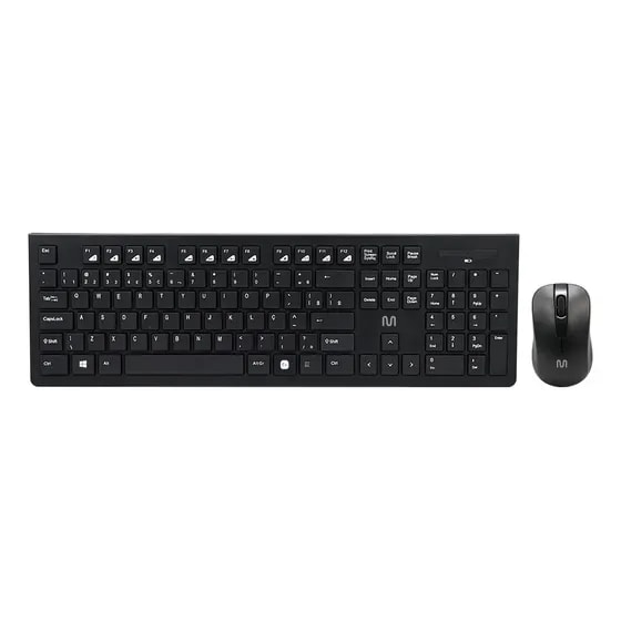 Imagem do Kit Teclado E Mouse Sem Fio Com Conexao Usb 1200 Dpi Multi Tc212