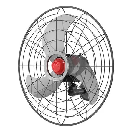 Imagem do Ventilador De Parede Power 70cm Profissional Oscilante 230w Com 3 Pas Cinza Ventisol 70 Cm 127 220v