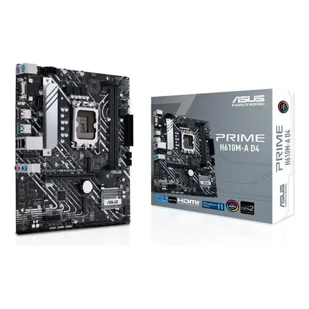 Imagem do Placa Mae Asus Prime H610m A D4 Hdmi Ddr4 Lga1700 Cor Preto