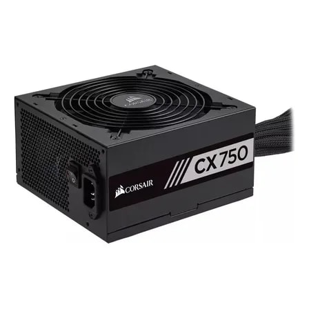 Imagem do Fonte Corsair Cx750 750w 80 Plus Bronze Cp 9020279 Br Cor Preto