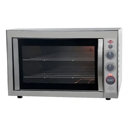 Imagem do Forno De Bancada Eletrico Inox Luxo Premyum 2 4 Layr 65l 127v