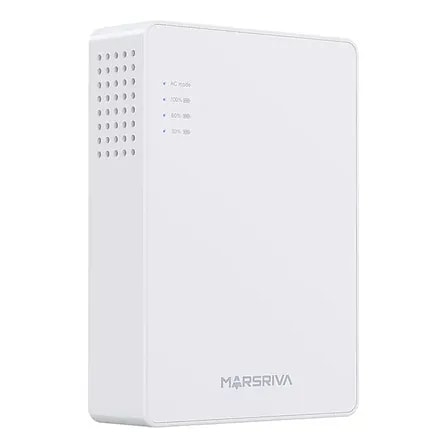 Imagem do No Break Marsriva Kp3 Pro 10000mah Para Modem E Roteador Com 4 Saidas Branco