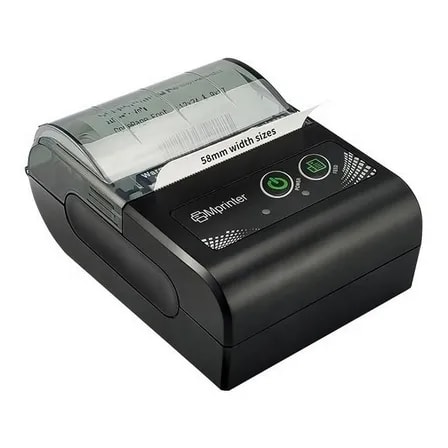 Imagem do Goldensky Mtp5 Impressora Portatil Mini Termica 58mm Preto