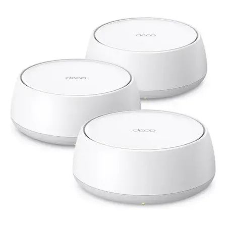 Imagem do Roteador Deco Be22 Mesh Wi Fi 7 Dual Band Be3600 Com 3 Unidades Tp Link