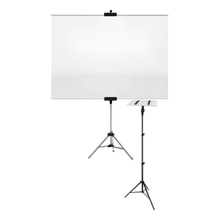 Imagem do Tela Telao Com Tripe Suporte Para Projetor Filmes 127 220v