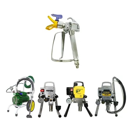 Imagem do Pistola De Pintura Airless Titan Graco Vonder Lynus Nauber Cinza