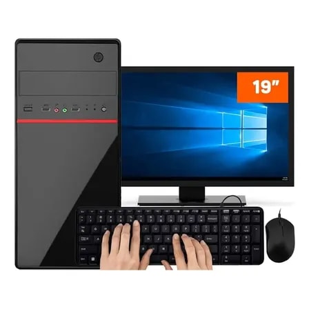 Imagem do Cpu Completo Intel I5 7 8gb 240gb Mon 19 Windows E Tec Mou 8 Gb Intel
