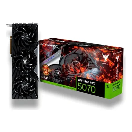 Imagem do Gainward Geforce Rtx 5070 Phoenix Gs 12gb Gddr7 192bits Fan Triple Argb