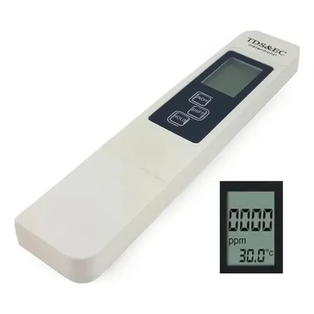 Imagem do Medidor De Condutividade Agua Tds Ec Ppm Us Cm Termometro Mfl