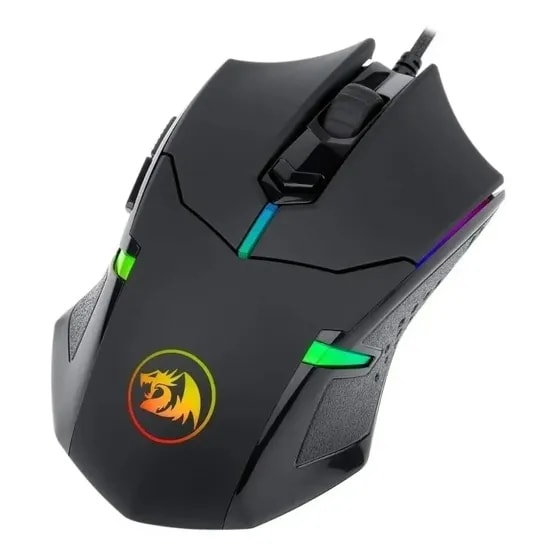 Imagem do Mouse Gamer Redragon Centrophorus 2 Rgb Pto Preto
